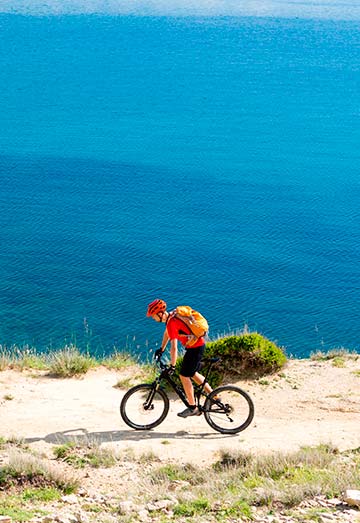 Free bicycle Castelluzzo San Vito Lo Capo
