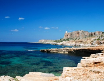 Castelluzzo spiagge e cale per vivere il mare della Sicilia